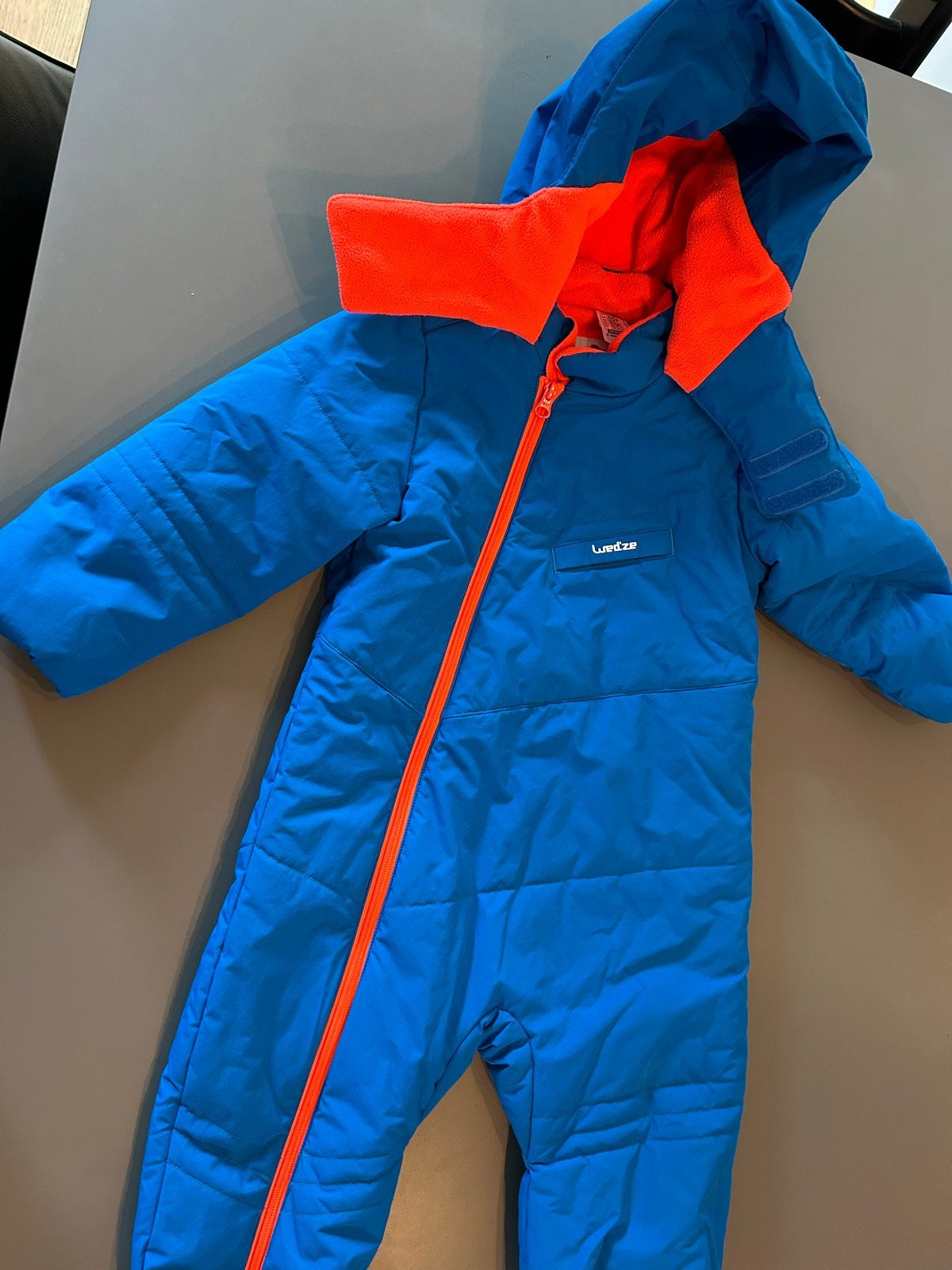 Warm Wed'ze skipak voor kinderen - Blauw/Oranje, Ophalen of Verzenden, Zo goed als nieuw, Jongen of Meisje