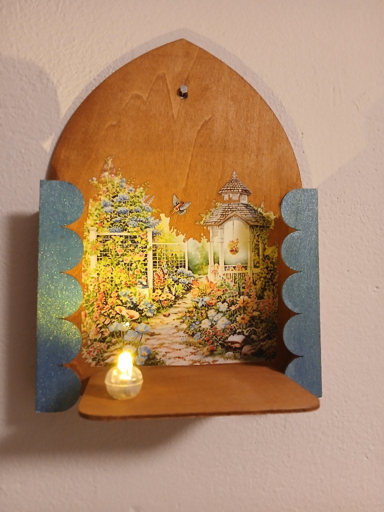 huis altaar, Hout, Meerkleurig, Overige stijlen, Nieuw