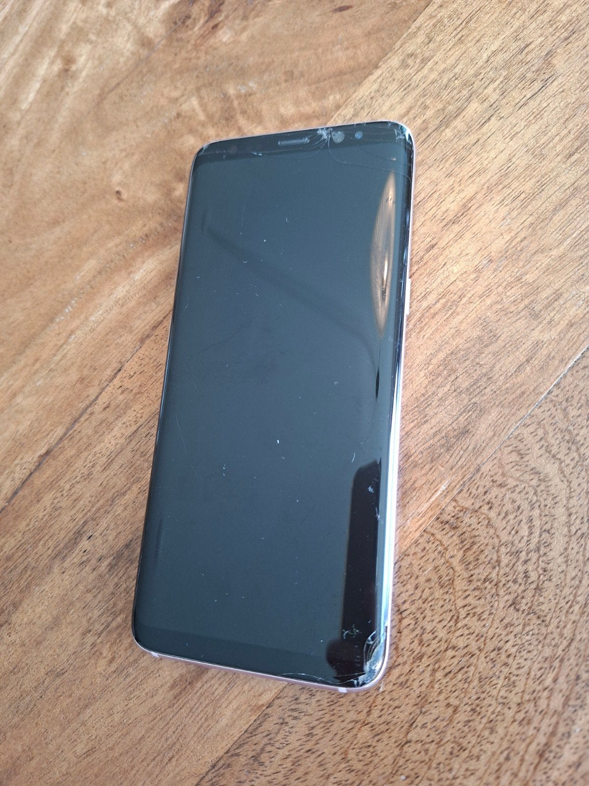 Samsung galaxy s8 met barsten, Ophalen, Gebruikt, 64 GB, Roze