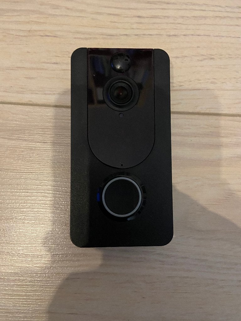Videodeurbel, merk Eiken versie7, met geluidversterkers, Ophalen of Verzenden, Bewegingsdetectiesensor, Zo goed als nieuw, Draadloos