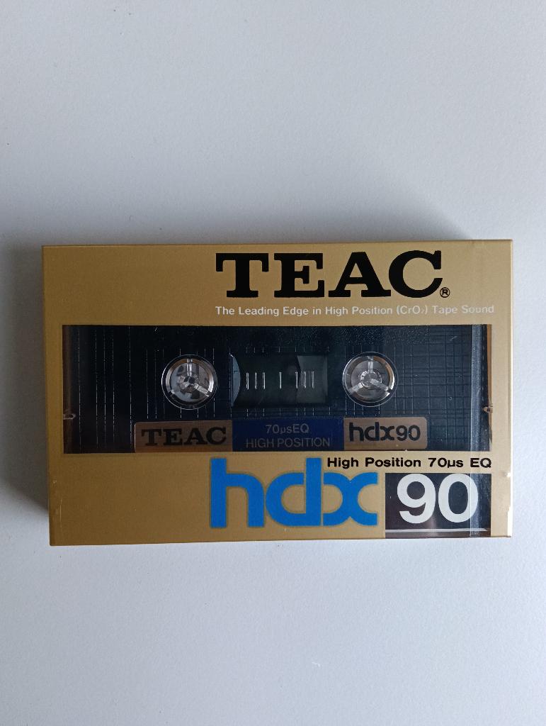 TEAC HDX 90  - NEW SEALED - Made in Japan, Overige genres, 1 bandje, Ophalen of Verzenden, Nieuw in verpakking