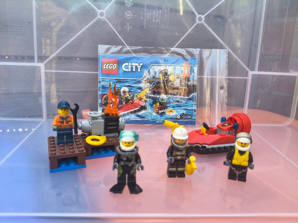 Lego 60106 - Brandweer starterset / Fire Starter Set, Kinderen en Baby's, City, Lego, Compleet, Ophalen of Verzenden