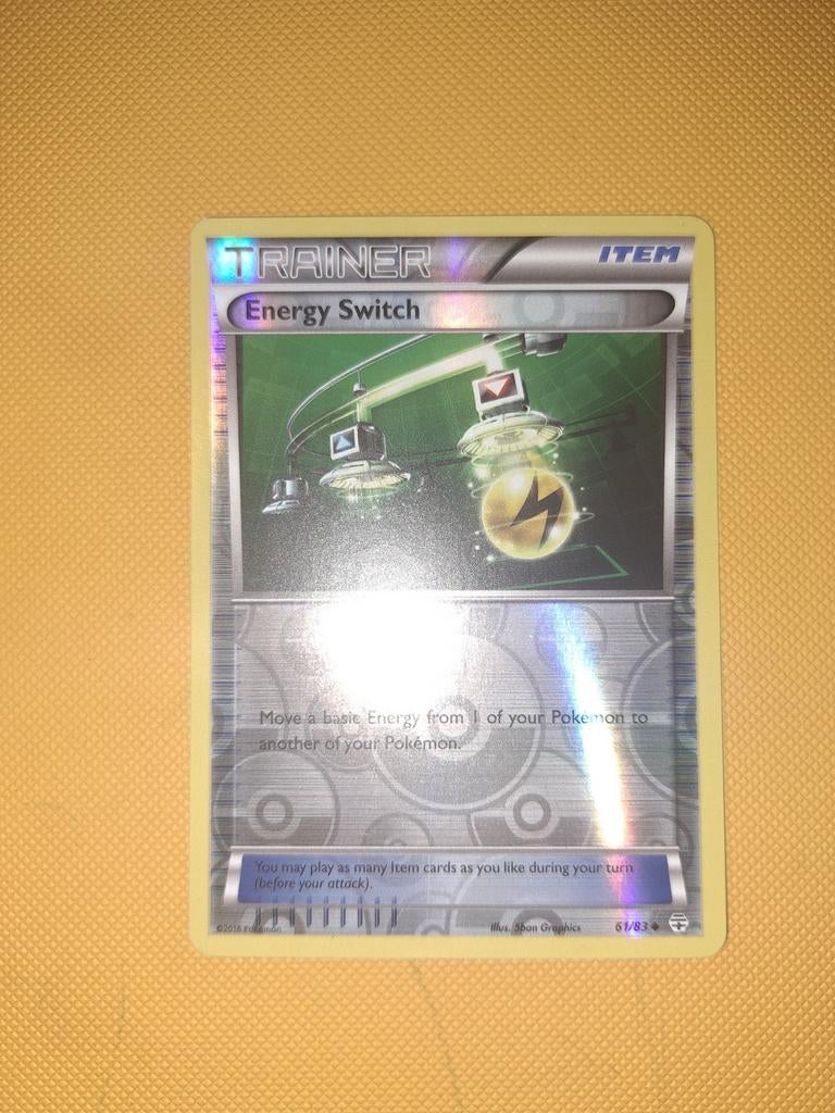 Energy switch reverse 61 . Nm . Generations, Ophalen of Verzenden, Nieuw, Losse kaart, Foil