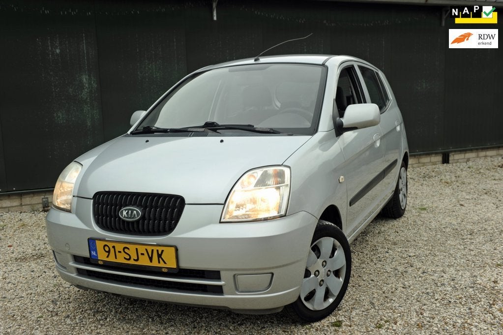 Kia Picanto 1.0 LX VIJFDEURS/ABS/METALLIC/60000KM NAP/, Auto's, Voorwielaandrijving, Stof, 4 cilinders, 400 kg