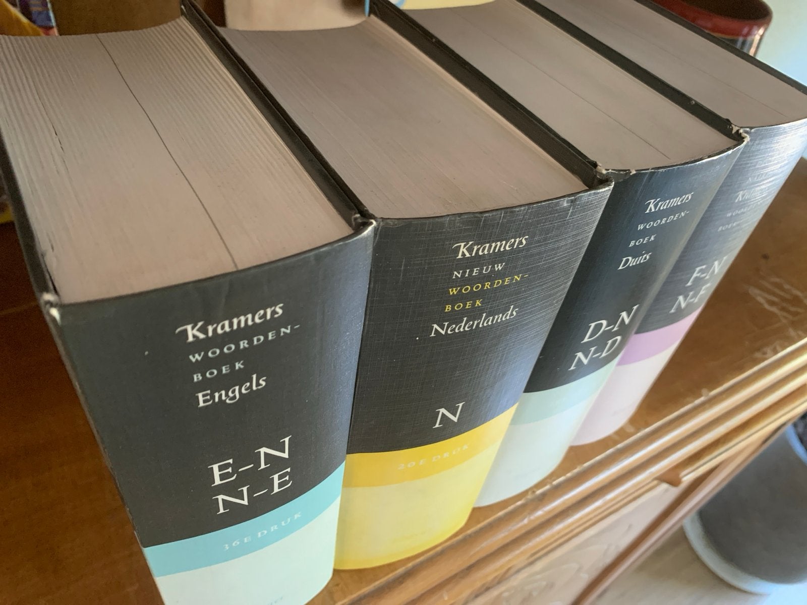 Kramers Woordenboeken: Engels, Nederlands, Duits, Frans, Boeken, Woordenboeken, Ophalen, Gelezen, Kramers, Overige talen