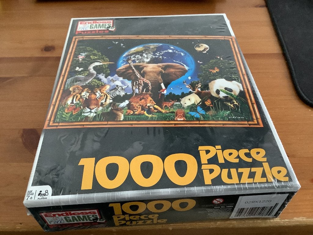 Endless Games puzzle. Artist Collection 1000 stukjes. Nieuw, Ophalen of Verzenden, 500 t/m 1500 stukjes, Nieuw, Legpuzzel