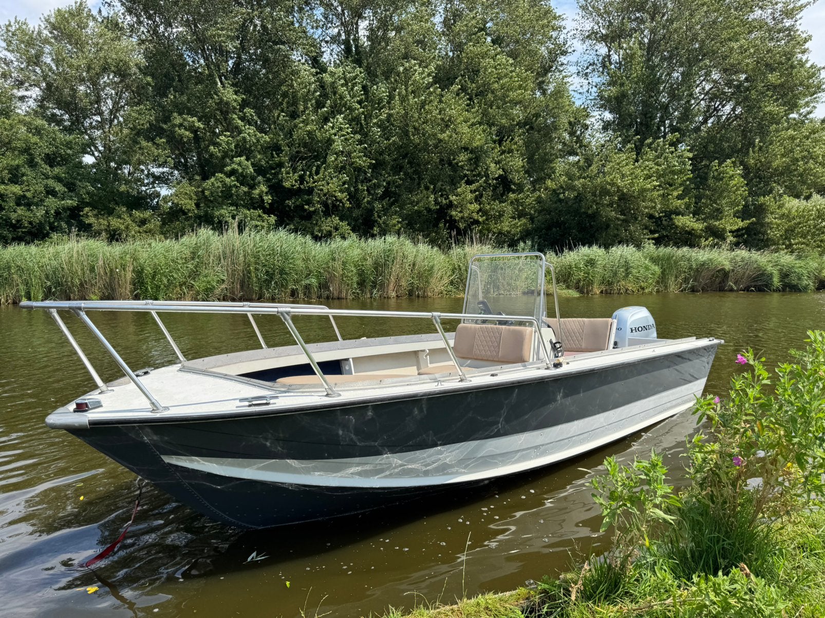 Starcraft aluminium boot 6.00m | Honda 80PK 2024 | Z.G.A.N, Watersport en Boten, Ophalen, Overige merken, Viertaktmotor, Aluminium