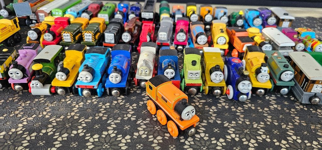Thomas de trein Hout Billy, Ophalen of Verzenden, Zo goed als nieuw