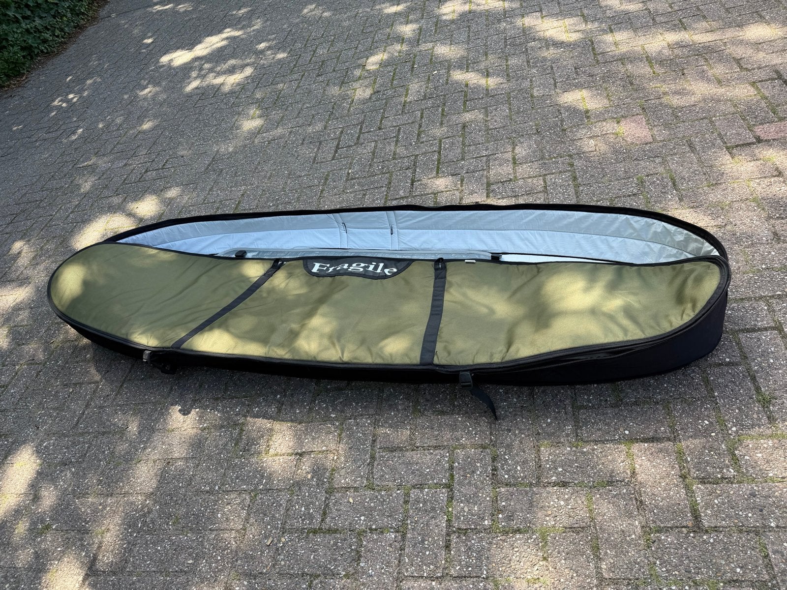 Boardbag 7’2 voor 2 boards, Watersport en Boten, Ophalen of Verzenden, Zo goed als nieuw, Overige typen, Met draagtas