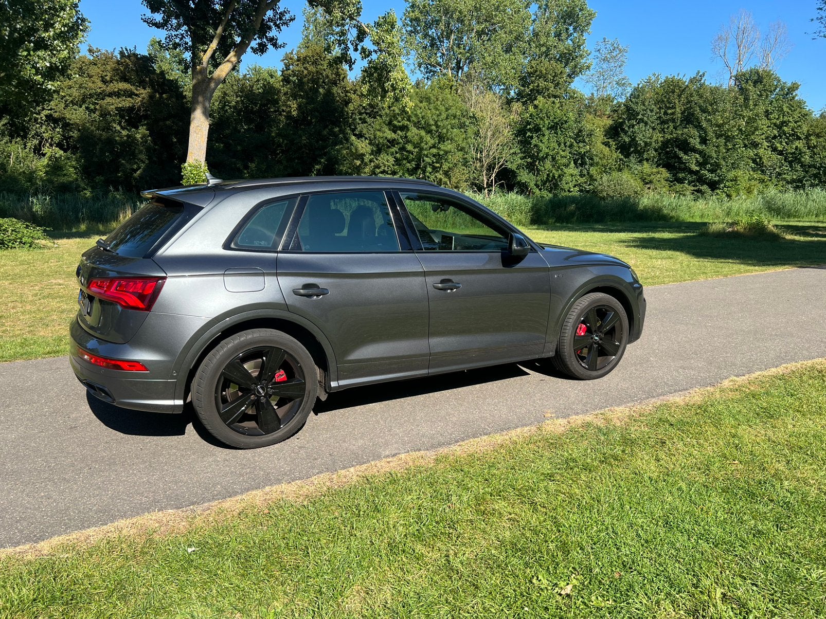 Audi SQ5 2018Grijs 3.0 Tfsi Quattro 354pk Tiptronic, Auto's, Audi, 2995 cc, Q5, 1969 kg, Particulier