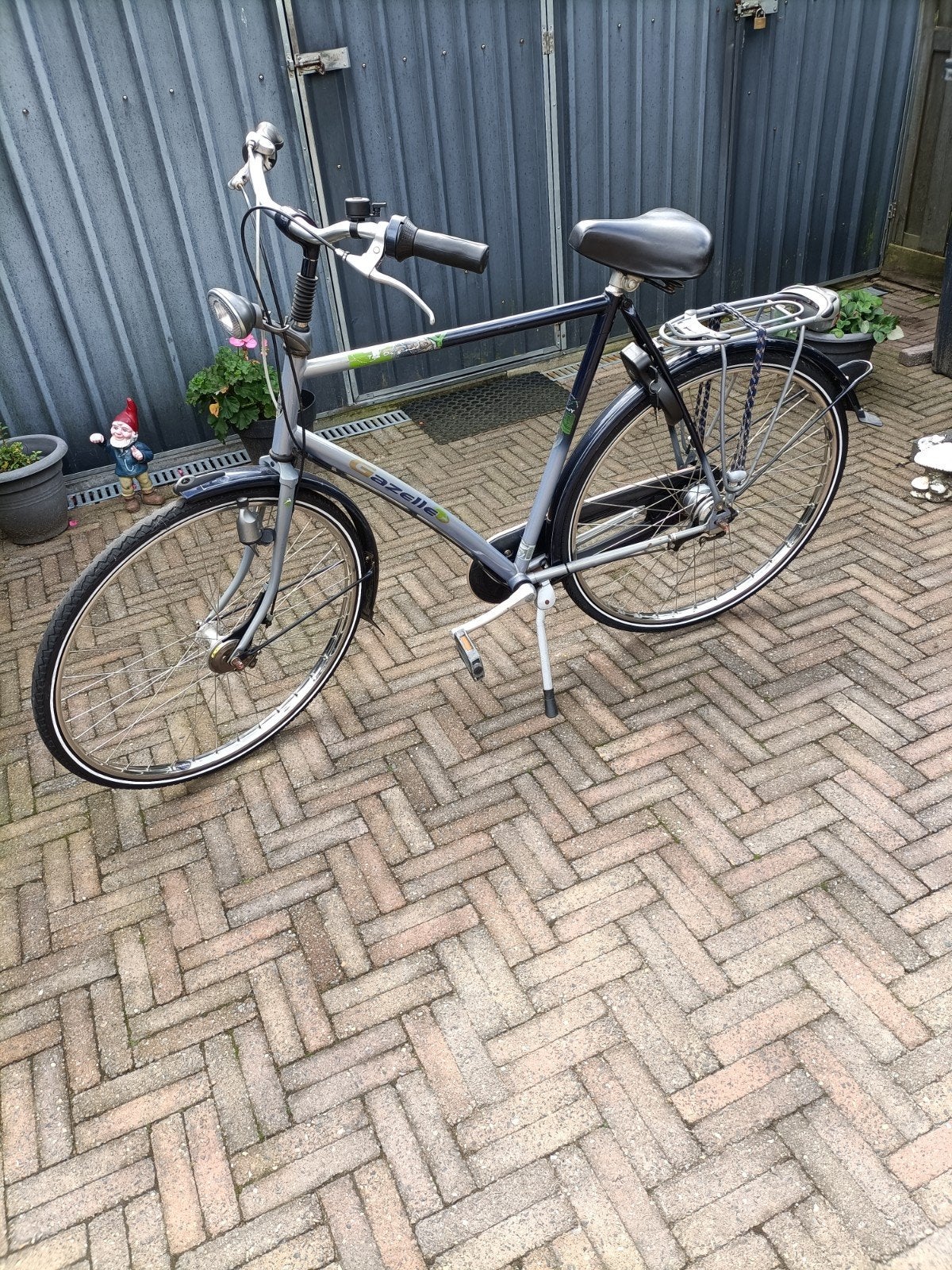 gazelle trendy herenfiets 4 versnellingen framehoogte 61 cm, Ophalen, Minder dan 10 versnellingen, Gebruikt, Ferdy.kats@hotmail.com
