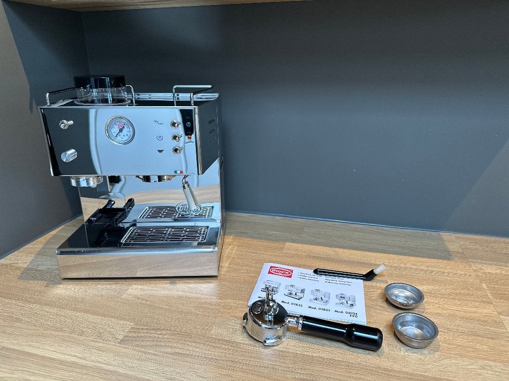 QuickMill 3035 Espressomachine, Garantie, Witgoed en Apparatuur, Koffiezetapparaten, Quickmill, Espresso apparaat, Zo goed als nieuw