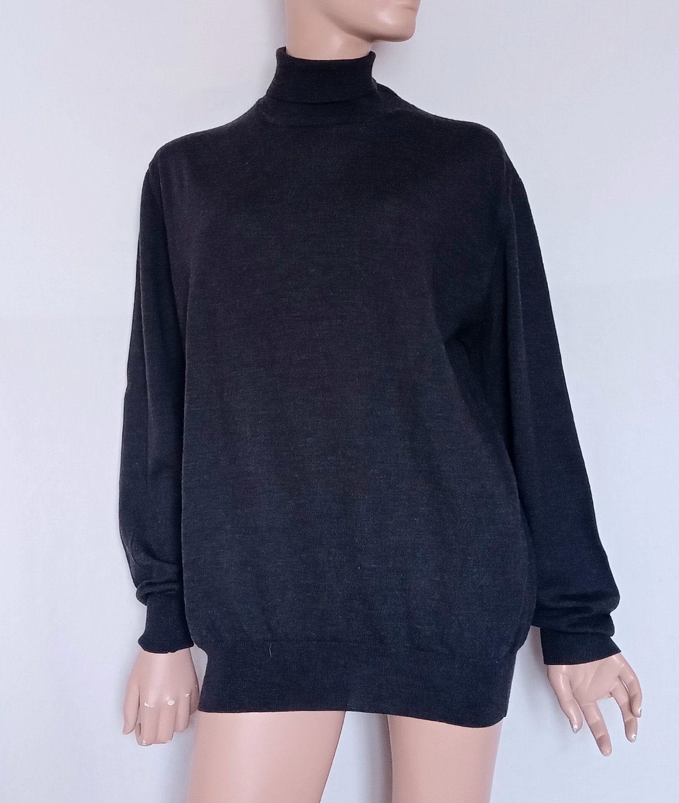 RENE LEZARD Coltrui , Maat XL , MERINO WOL, Ophalen of Verzenden, Zo goed als nieuw, Maat 46/48 (XL) of groter, Grijs