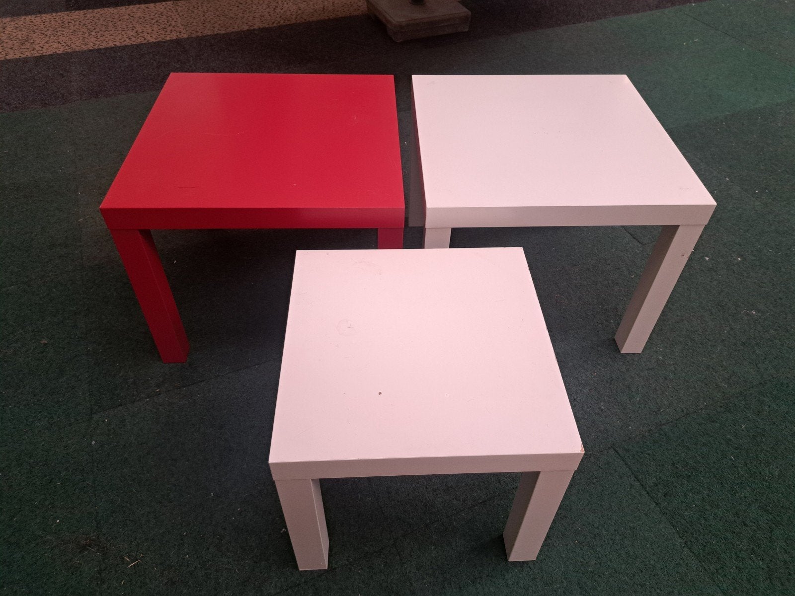 3 Ikea lack tafeltjes, Ophalen, Gebruikt