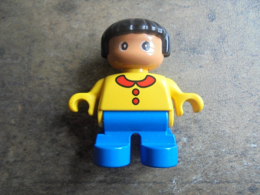 Lego Duplo Figures Old Model Child Girl (zie foto's), Ophalen of Verzenden, Gebruikt, Losse stenen, Duplo
