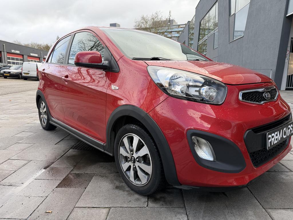 Kia Picanto 1.2 CVVT ISG R-Cross Signal Red | 76.434 KM, Auto's, Voorwielaandrijving, Euro 5, Gebruikt, 4 cilinders