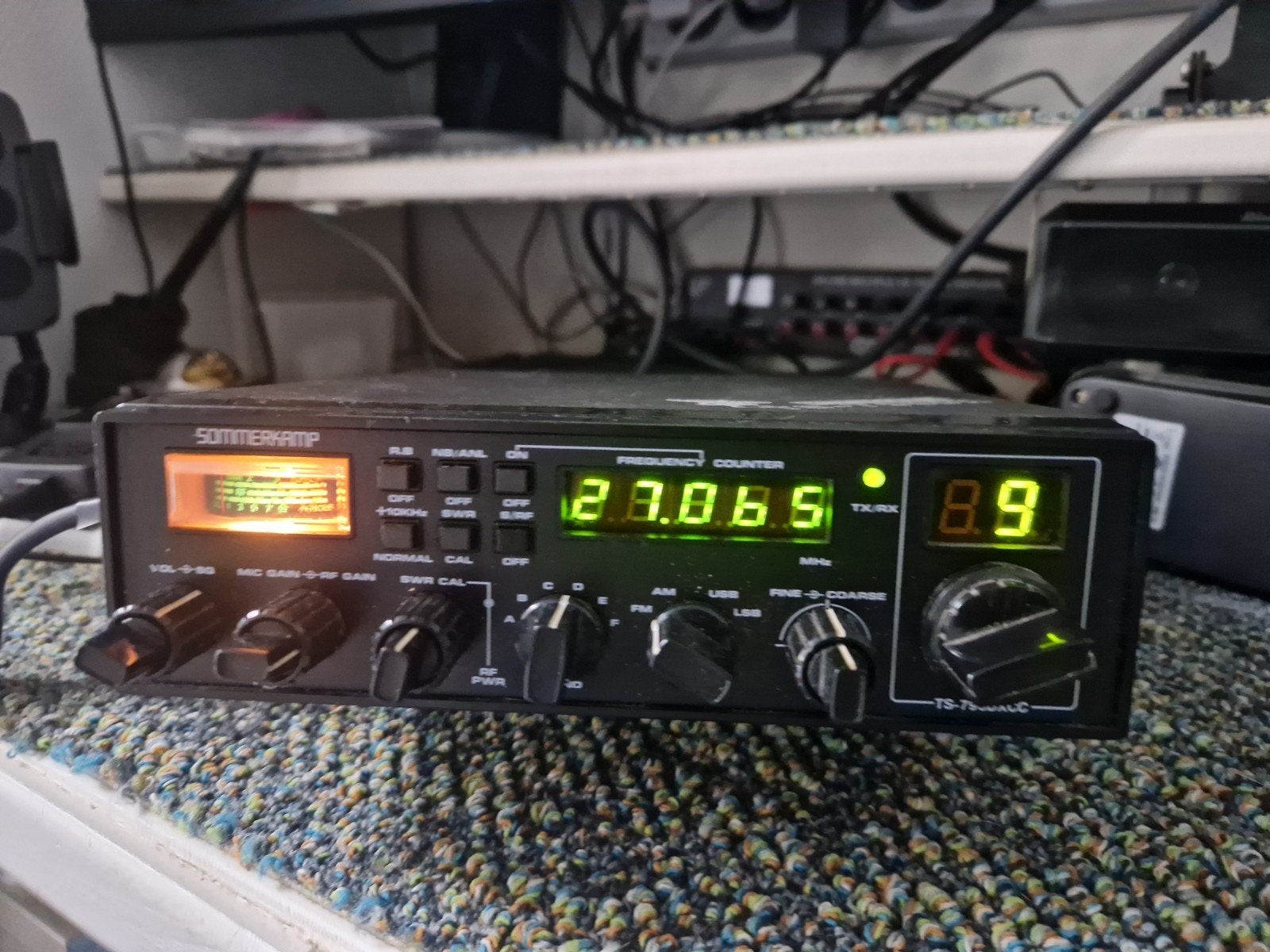 Zeldzame Sommerkamp TS-790 DX CB-radio, Telecommunicatie, Zenders en Ontvangers, Ophalen of Verzenden