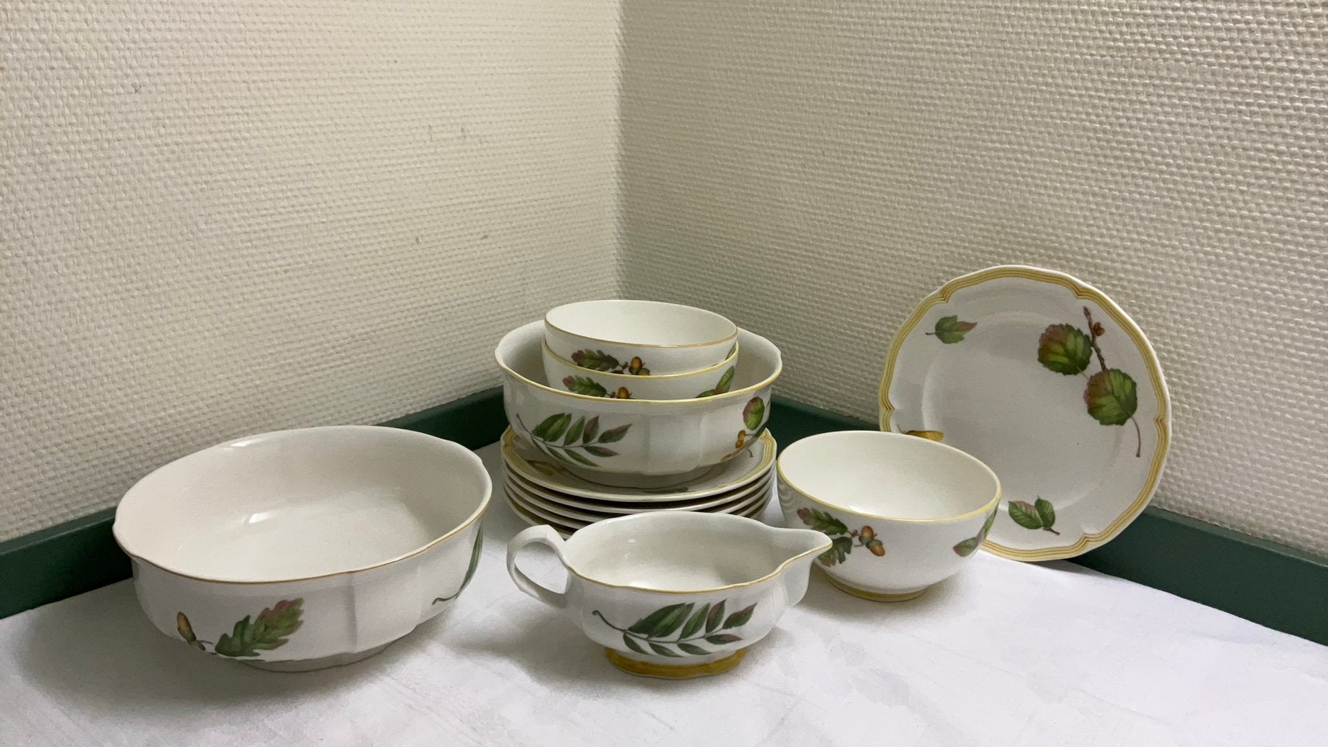 Villeroy en boch parkland servies house & garden collection, Ophalen of Verzenden, Zo goed als nieuw, Bord(en), Overige stijlen