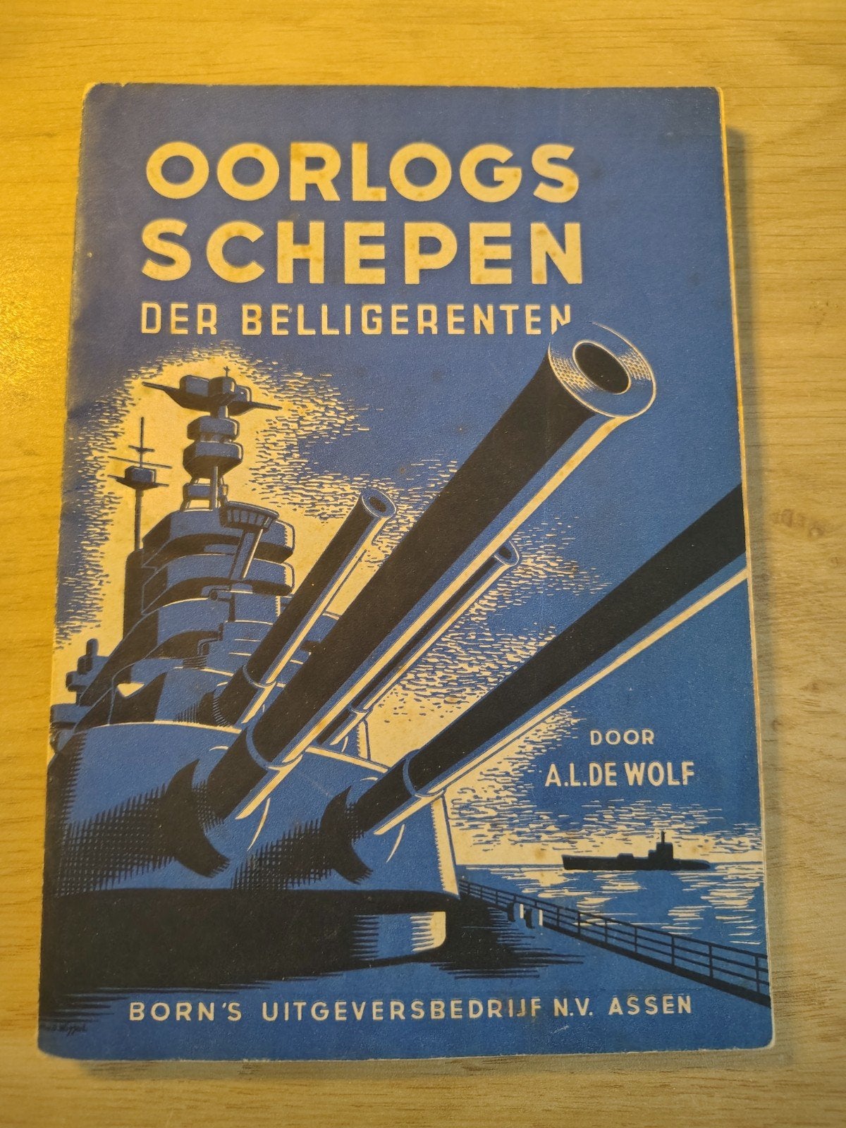 Oorlogs Schepen der Belligerenten A.L. de Wolf, Ophalen of Verzenden, Nederland