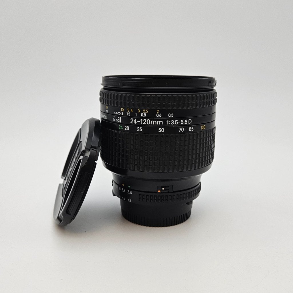 Nikon Nikkor AF 24-120mm 1:3.5-5.6 D Lens in Nette Staat, Audio, Tv en Foto, Fotografie | Lenzen en Objectieven, Nikon, Gebruikt