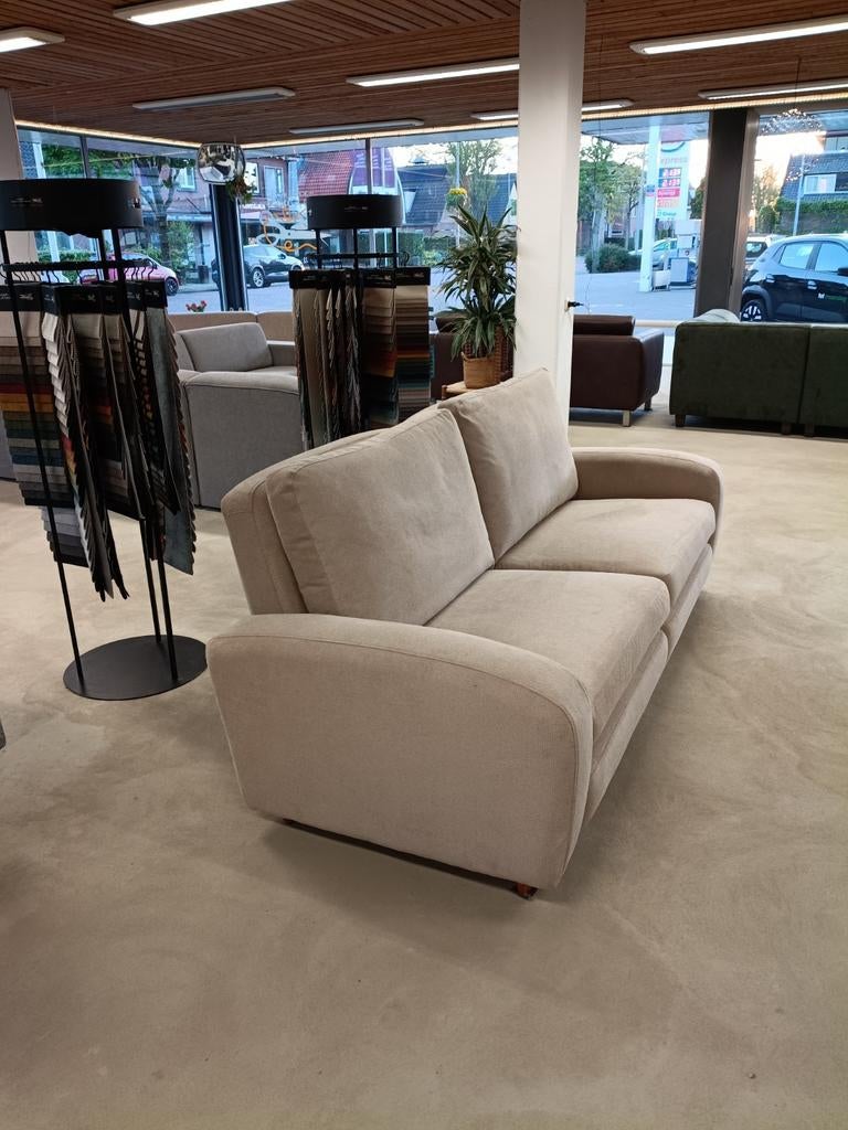 Minotti Design Bank – Opnieuw Gestoffeerd | Topconditie, Ophalen of Verzenden, 75 tot 100 cm, Stof