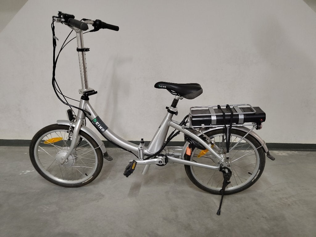 Beixo Electra – 2 Elektrische vouwfietsen, Fietsen en Brommers, 20 inch of meer, Gebruikt, Velgrem, Versnellingen