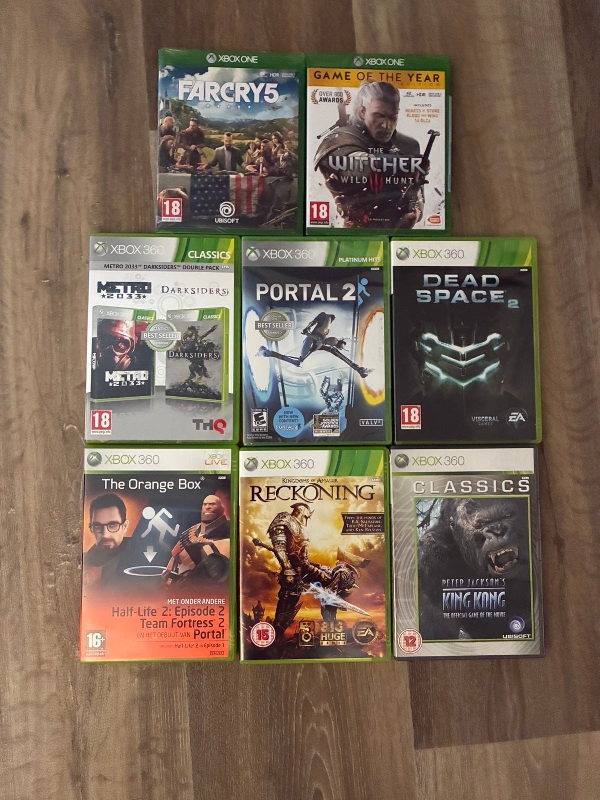 Orange Box, The Witcher 3, Portal 1 en 2 Xbox consoles, Ophalen of Verzenden, Nieuw
