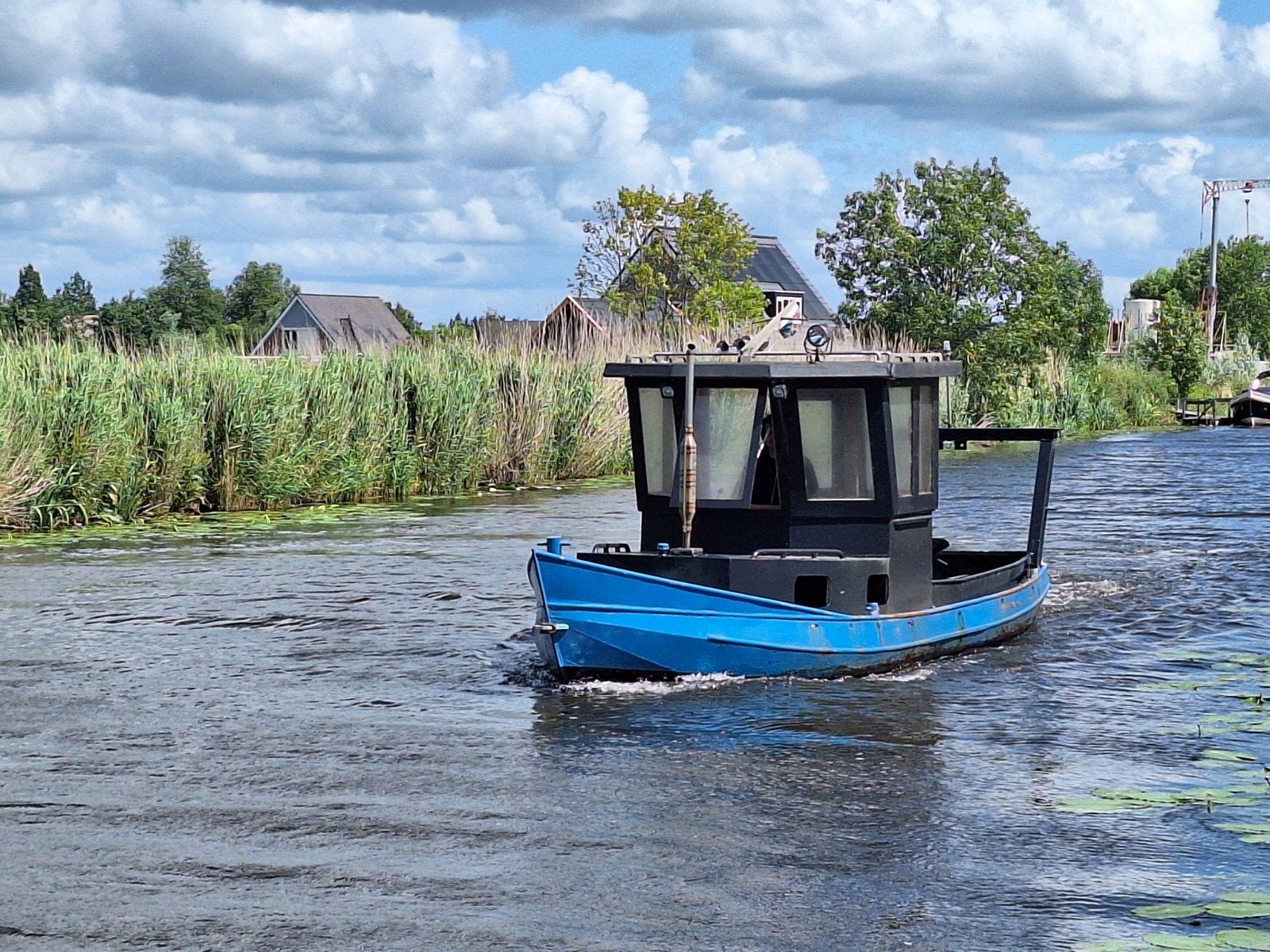 werkschip / sleepboot. opknapper, Watersport en Boten, Gebruikt, Diesel, Vlet, Ophalen