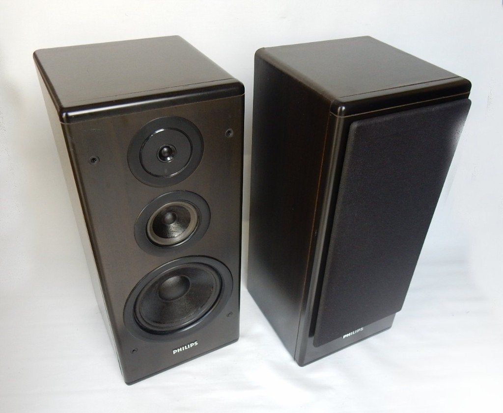 Philips FB-815 is een zware HiFi drieweg-luidspreker, Ophalen, Stereo speakers, Philips, Gebruikt