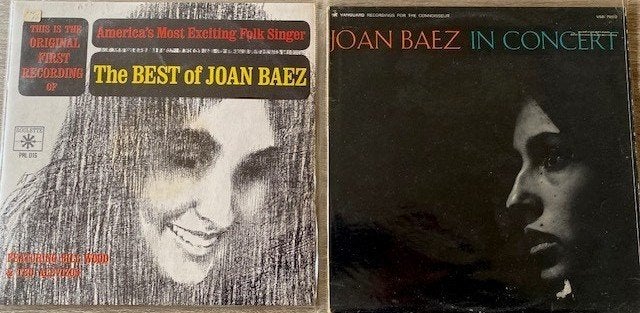 JoanBaez:EuropeanTour/GulfWinds/Noël/DiamondsAndRust/IfIKnew, LP, Singer-songwriter, Dubbel-LP, Ophalen of Verzenden