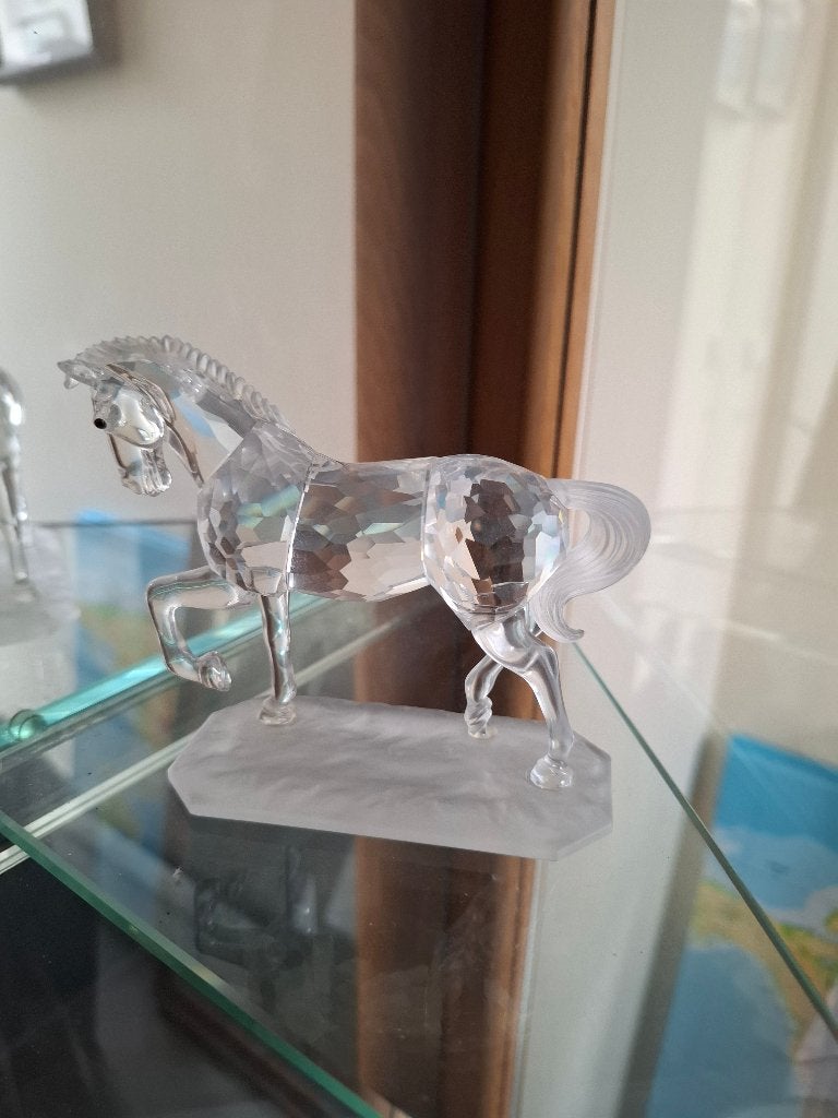 SWAROVSKI PAARD 221689, Ophalen of Verzenden, Zo goed als nieuw, Figuurtje