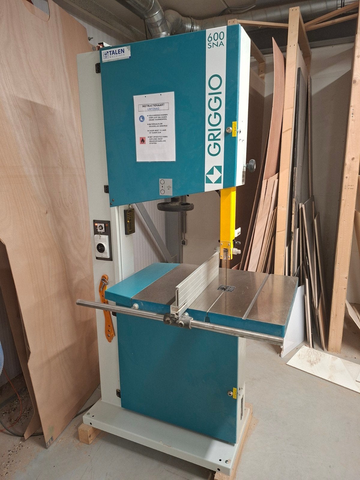 ACM Star 600 lintzaagmachine - bijna nieuwstaat, Ophalen, Acm star 600, Zo goed als nieuw, Zware kwaliteit