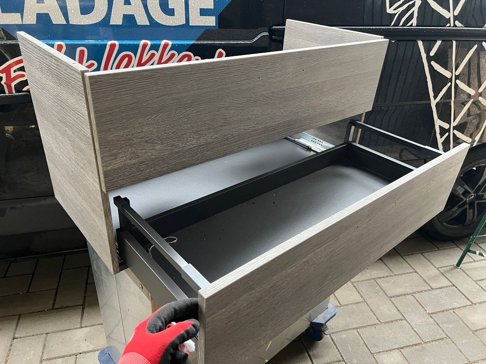 Ladeblok met 2 lades - Nieuw, Huis en Inrichting, Nieuw, Minder dan 100 cm, Met lade(s), 25 tot 50 cm