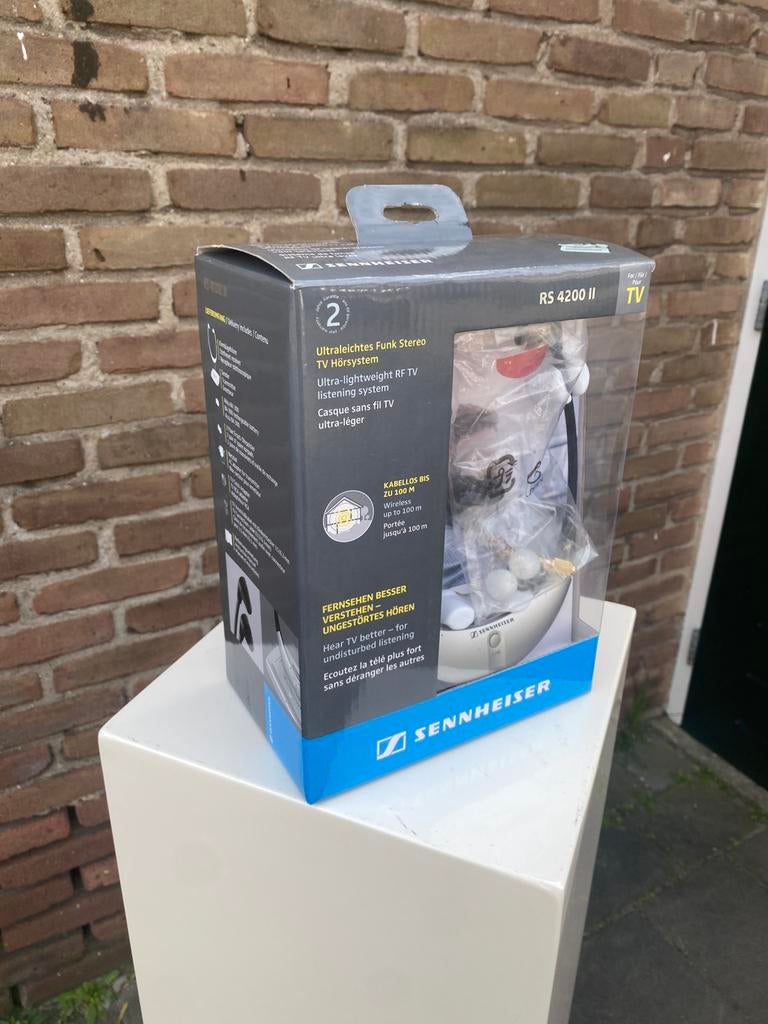 Sennheiser RS 4200 II draadloos stethoset-luistersysteem, Audio, Tv en Foto, Koptelefoons, Ophalen of Verzenden, Zo goed als nieuw