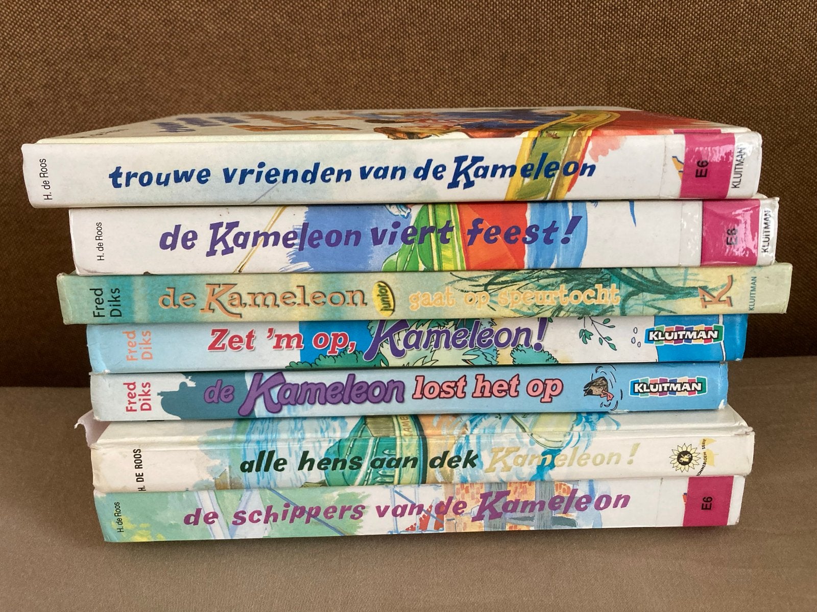De Kameleon Boeken - 7-delige set, Ophalen of Verzenden, Gelezen, Fictie algemeen