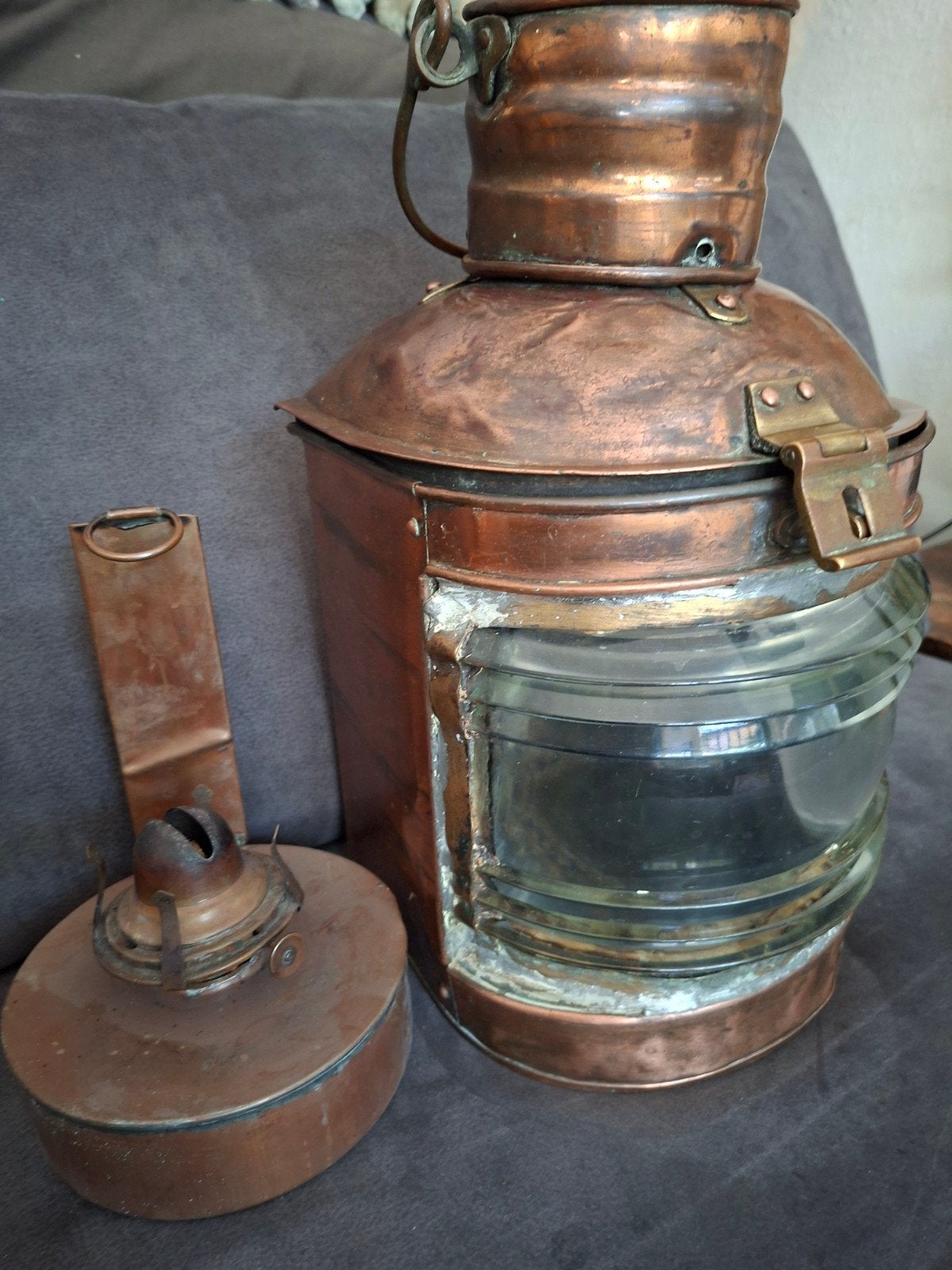 Scheepslamp(vuurtorenlamp), Verzenden, Gebruikt, Zeilboot, Overige typen