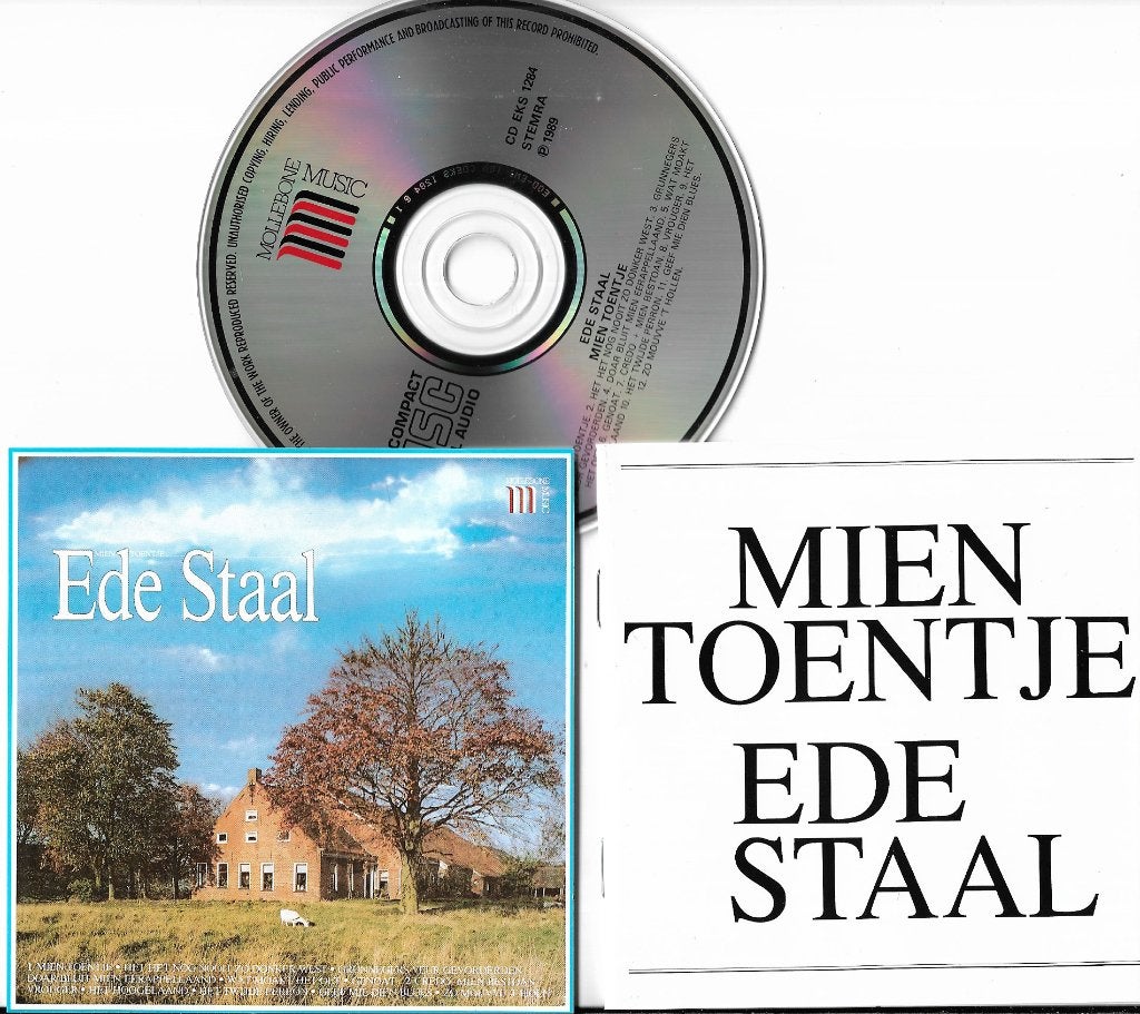Ede Staal, Ophalen of Verzenden, Zo goed als nieuw, Inclusief boekje, Streekmuziek