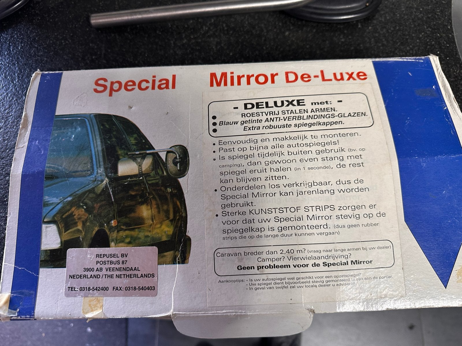 Special Mirror De-Luxe Caravan Spiegels, Caravans en Kamperen, Ophalen of Verzenden, Gebruikt