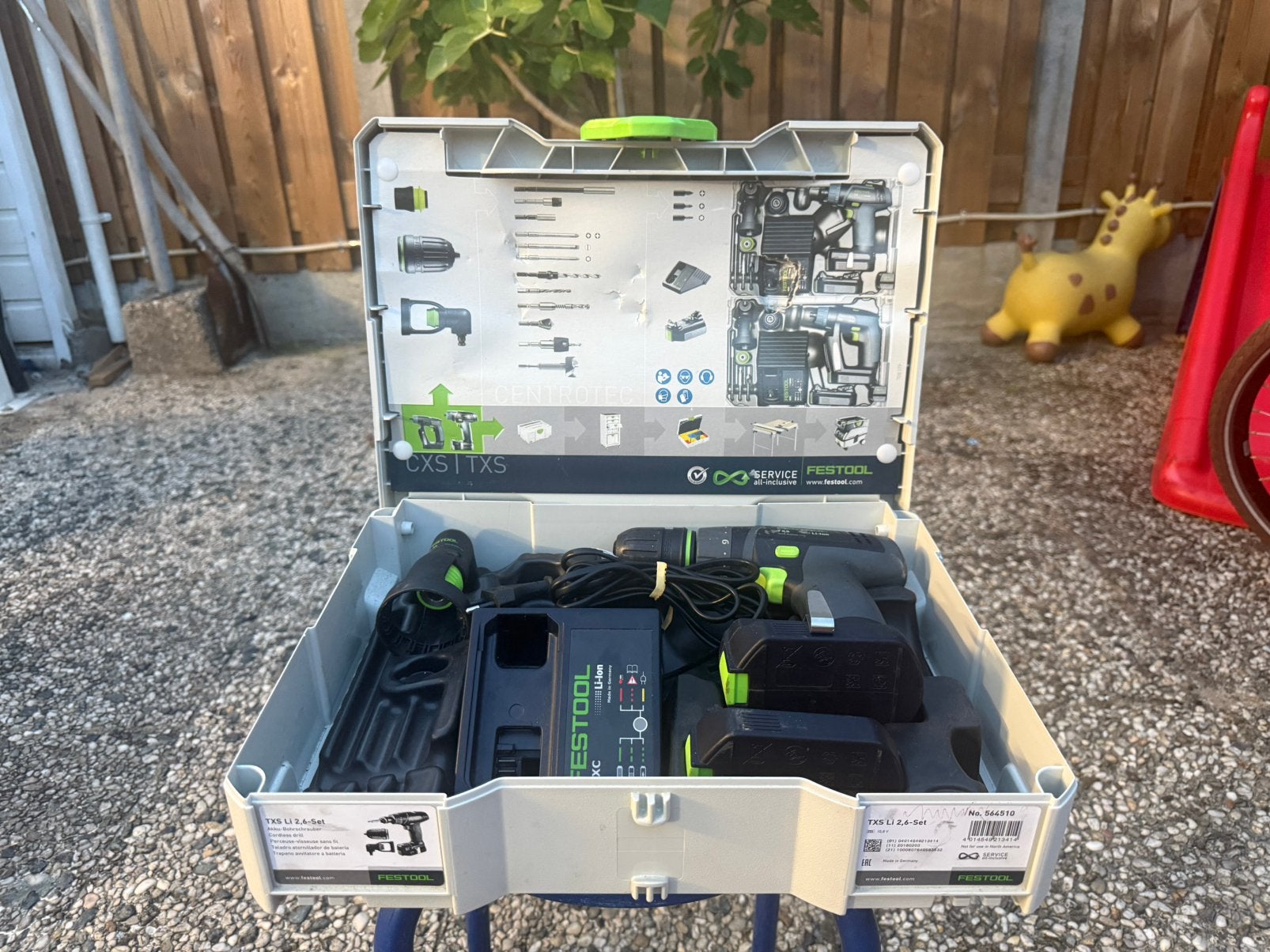 Festool TXS 10.8 Accuboormachine Complete Set – NIEUW, Ophalen, Zo goed als nieuw, Boor- en Schroefmachine