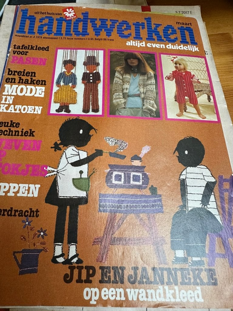 blad handwerken, Ophalen of Verzenden, Zo goed als nieuw, Handborduren, Overige typen