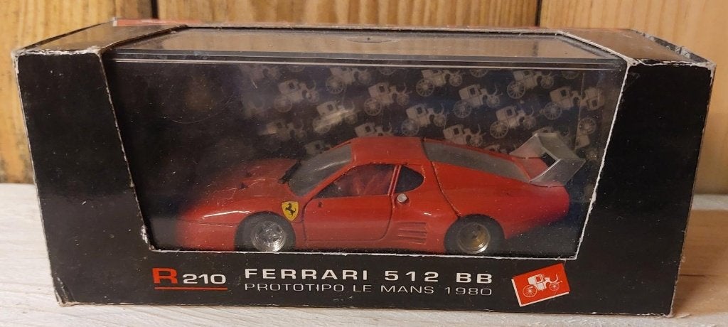 ferrari 512 BB brumm R210, Hobby en Vrije tijd, Modelauto's | 1:43, Ophalen of Verzenden, Zo goed als nieuw, Auto, Overige merken