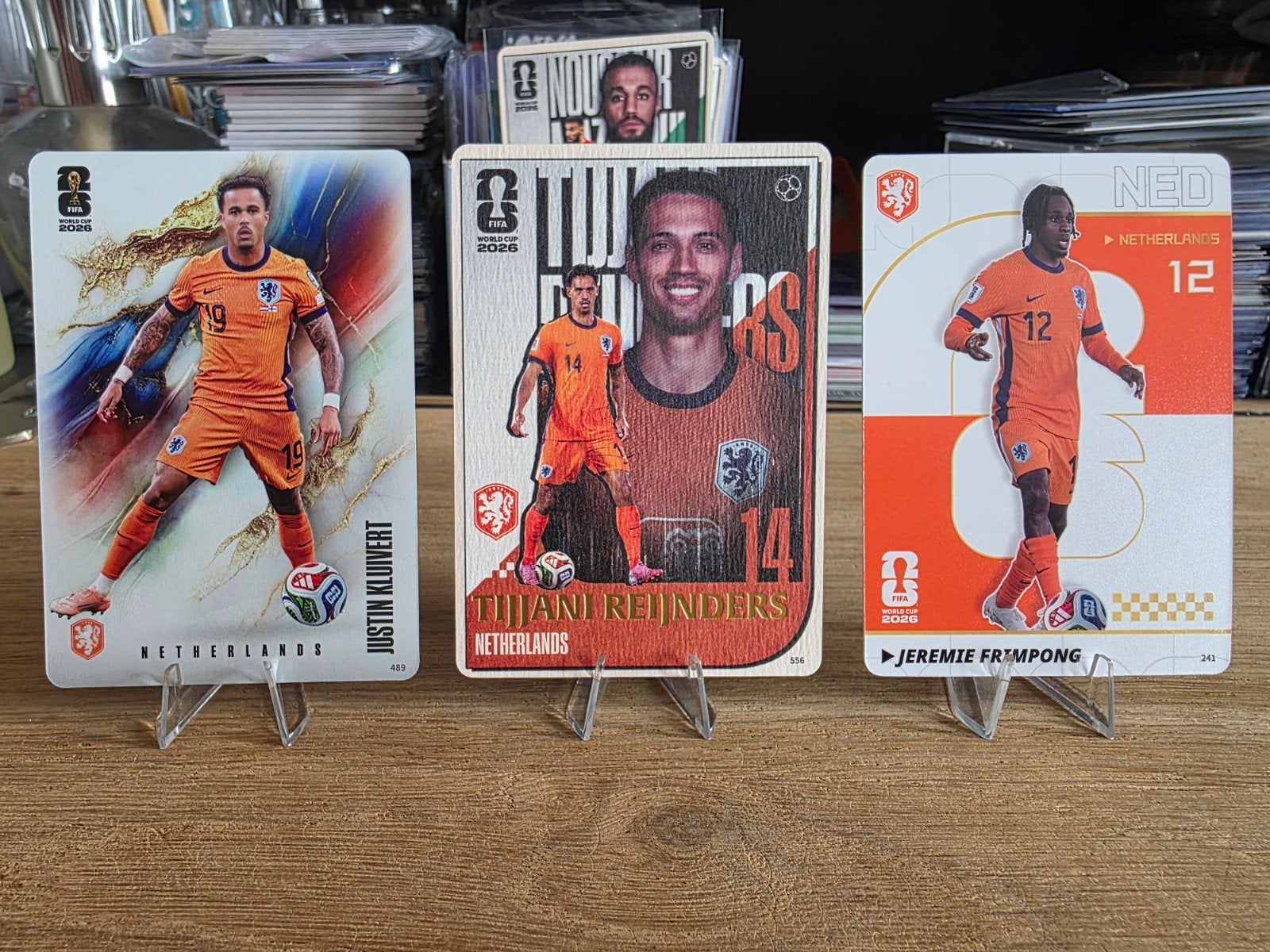 FIFA World Cup 2026 Panini kaarten - Nederland, Ophalen of Verzenden, Zo goed als nieuw, Overige binnenlandse clubs, Spelerskaart