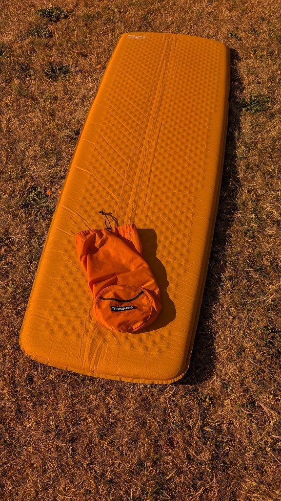 Slaapmat inflatable Therm-a-Rest ProLite 4 large, Caravans en Kamperen, Slaapmatten, Ophalen of Verzenden, Zo goed als nieuw, 1-persoons