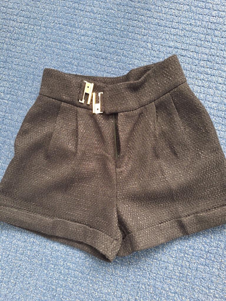 Nieuwe zwarte short, Maat 38/40 (M), Kort, Zwart, Nieuw