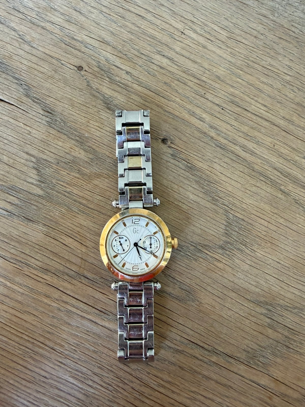 Horloge Guess Collection, Ophalen of Verzenden, Gebruikt, Staal, Guess