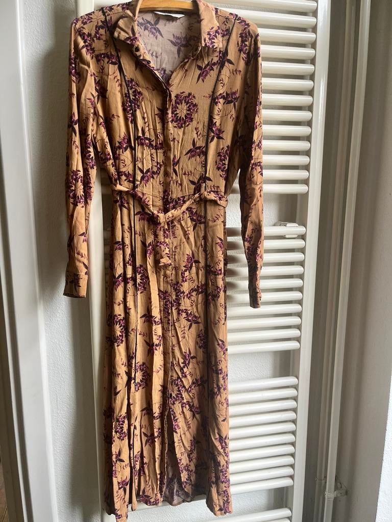 Lange jurk bloemen van Yaya maat 36/small, Kleding | Dames, Ophalen of Verzenden, Zo goed als nieuw, Maat 36 (S)