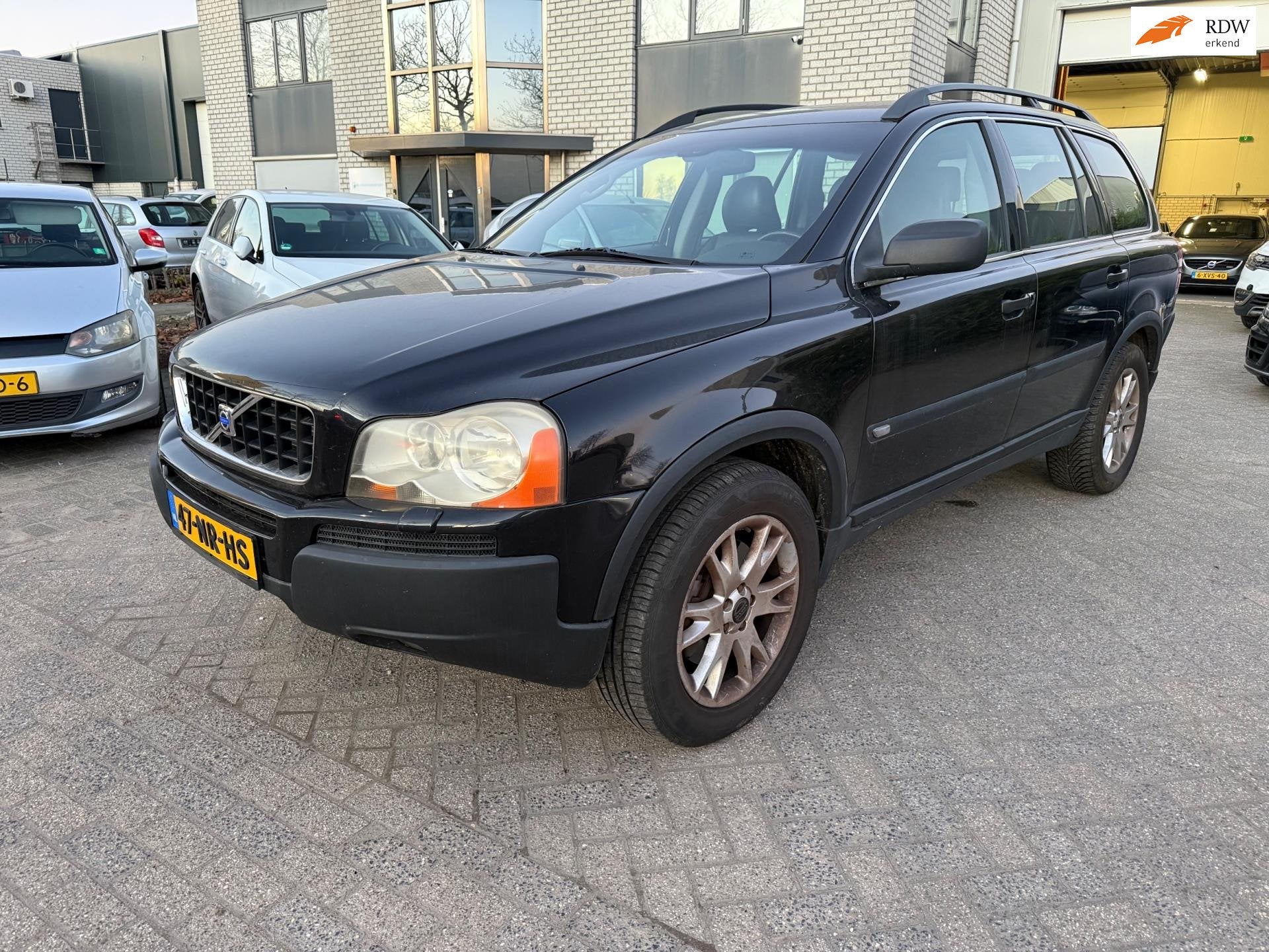 Volvo XC90 2.9 T6 Exclusive Automaat Schuifdak Lees Omschrij, Auto's, Gebruikt, Zwart, 138 €/maand, 7 stoelen
