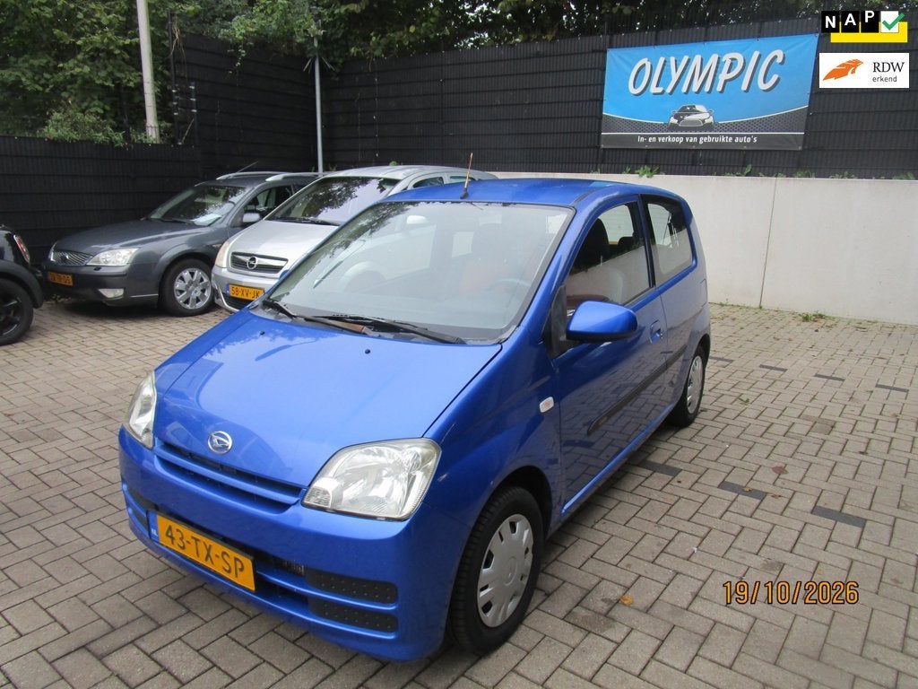 Daihatsu Cuore 1.0-12V Nagano +Stuurbekrachtiging +Nieuwe Ap, Auto's, 18 €/maand, Cuore, Origineel Nederlands, 989 cc