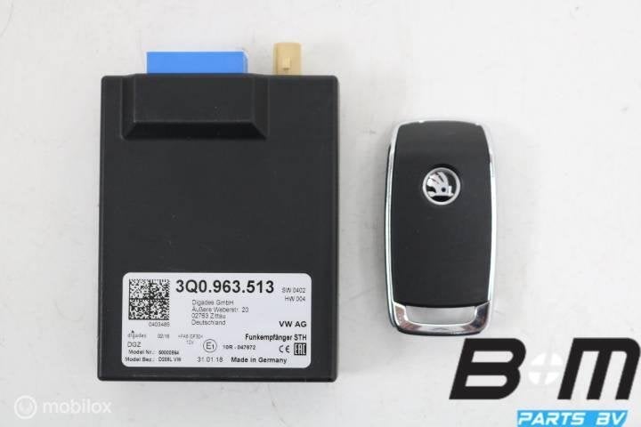 Regelap. standkachel afstandbediening Superb 3 3Q0963513, Gebruikt