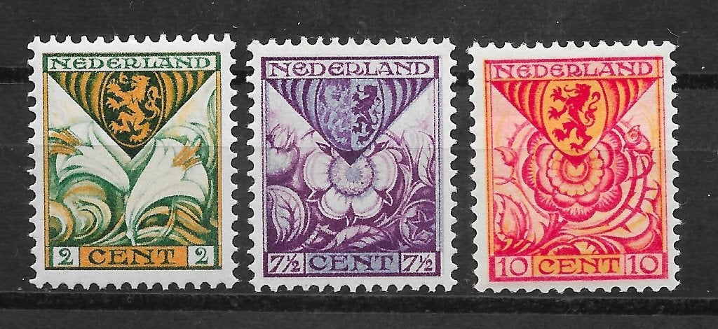 Nvph 166-168 postfris cw 30,00, Ophalen of Verzenden